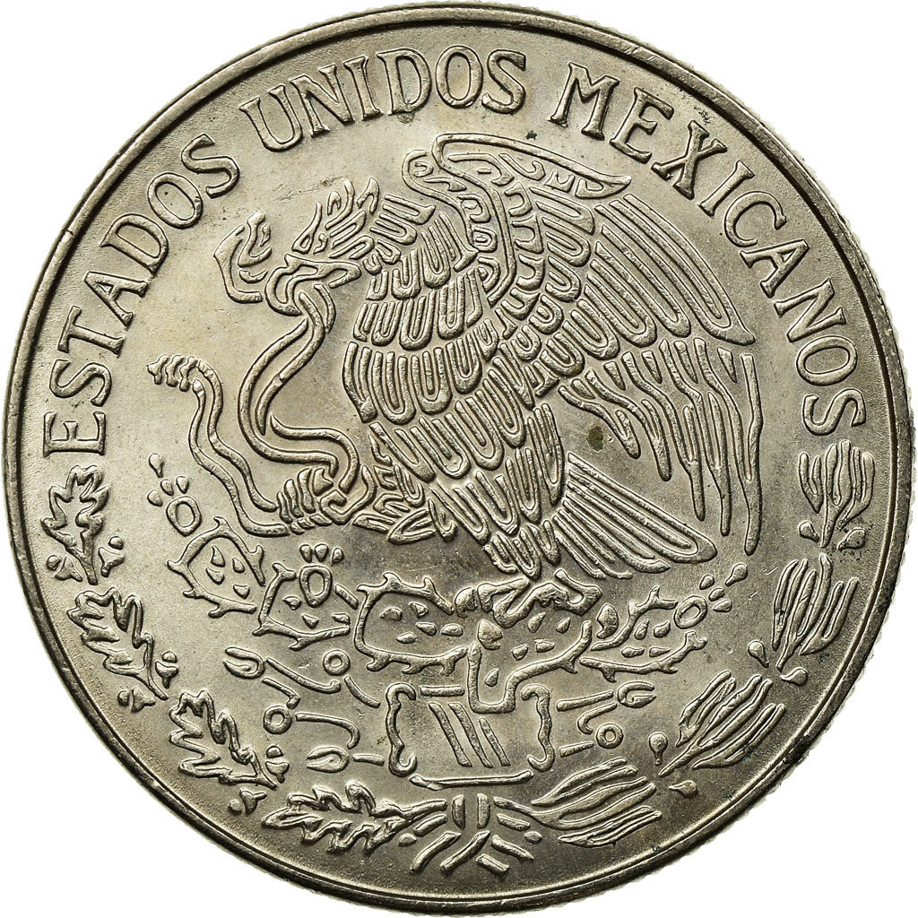 Moneta, Messico, Peso, 1978, Mexico City, MB+, Rame-nichel, KM:460