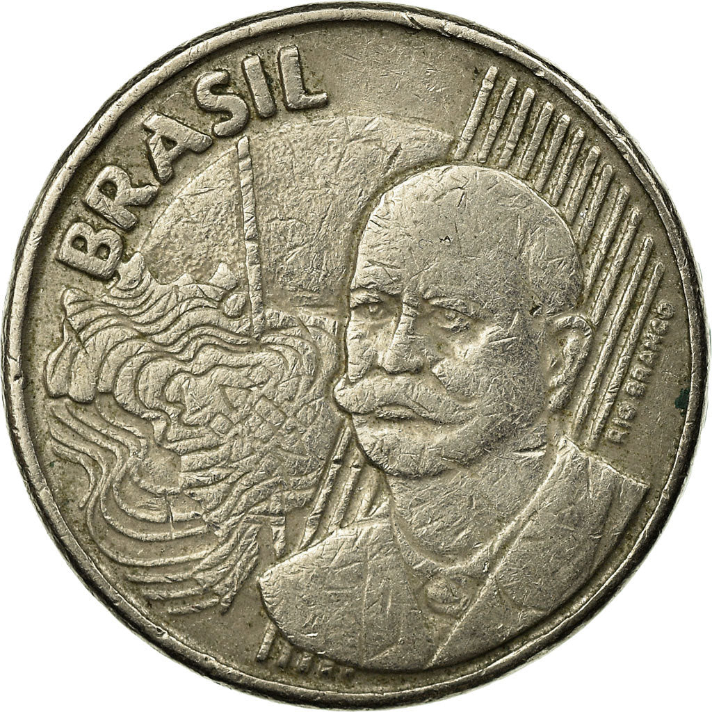 Coin, Brazil, 50 Centavos, 1998, EF(40-45), Copper-nickel, KM:651