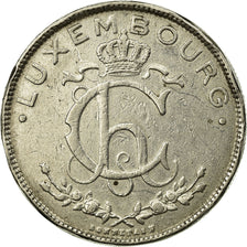 Coin, Luxembourg, Charlotte, 2 Francs, 1924, EF(40-45), Nickel, KM:36