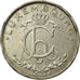 Coin, Luxembourg, Charlotte, 2 Francs, 1924, EF(40-45), Nickel, KM:36