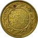Moneta, Tunisia, 20 Millim, 1997, Paris, VF(30-35), Mosiądz, KM:307