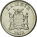 Coin, Zambia, 5 Ngwee, 2012, British Royal Mint, AU(50-53), (No Composition)