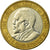 Munten, Kenia, 10 Shillings, 2010, FR+, Bi-Metallic, KM:35.2