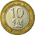 Coin, Kenya, 10 Shillings, 2010, VF(30-35), Bi-Metallic, KM:35.2
