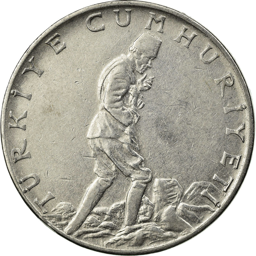 Monnaie, Turquie, 2-1/2 Lira, 1964, TTB, Stainless Steel, KM:893.1