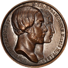 FRANCE, Politics, Society, War, Louis Philippe I, Medal, AU(55-58), Copper, 20,.