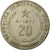 Coin, Madagascar, 20 Ariary, 1983, Paris, VF(30-35), Copper-nickel, KM:14b