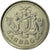 Moeda, Barbados, 10 Cents, 2001, Franklin Mint, EF(40-45), Cobre-níquel, KM:12