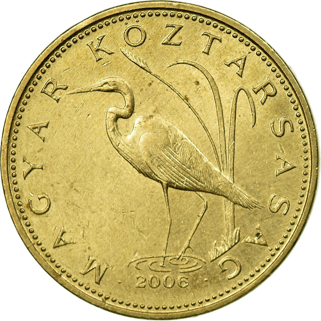 Coin, Hungary, 5 Forint, 2006, Budapest, EF(40-45), Nickel-brass, KM:694