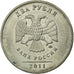 Moneda, Rusia, 2 Roubles, 2011, Saint-Petersburg, MBC, Níquel chapado en acero