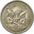 Moneda, Australia, Elizabeth II, 5 Cents, 1966, Melbourne, MBC, Cobre - níquel