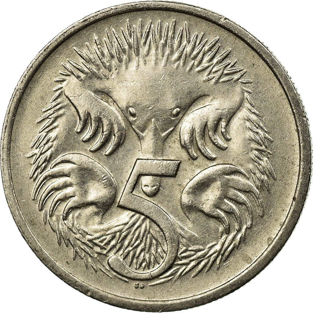 Coin, Australia, Elizabeth II, 5 Cents, 1981, Melbourne, EF(40-45)