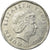 Monnaie, Etats des caraibes orientales, Elizabeth II, 5 Cents, 2002, British