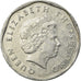 Monnaie, Etats des caraibes orientales, Elizabeth II, 5 Cents, 2002, British