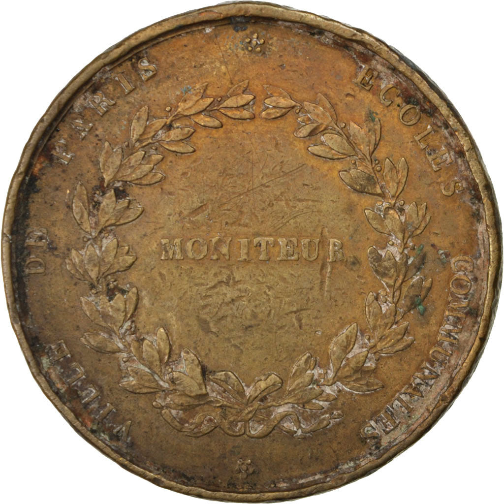FRANCE, Arts & Culture, French Third Republic, Medal, VF(30-35), Copper, 25.20