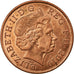 Coin, Great Britain, Elizabeth II, 2 Pence, 2010, EF(40-45), Copper Plated