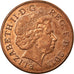 Coin, Great Britain, Elizabeth II, 2 Pence, 2011, EF(40-45), Copper Plated