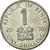 Moneda, Kenia, Shilling, 2010, British Royal Mint, MBC, Níquel chapado en