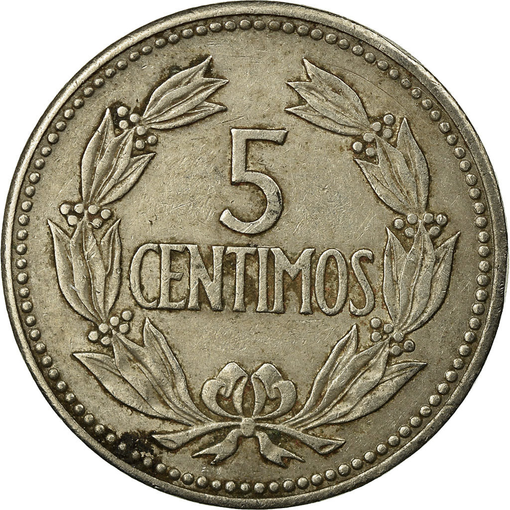 Moneta, Venezuela, 5 Centimos, 1964, Madrid, BB, Rame-nichel, KM:38.2