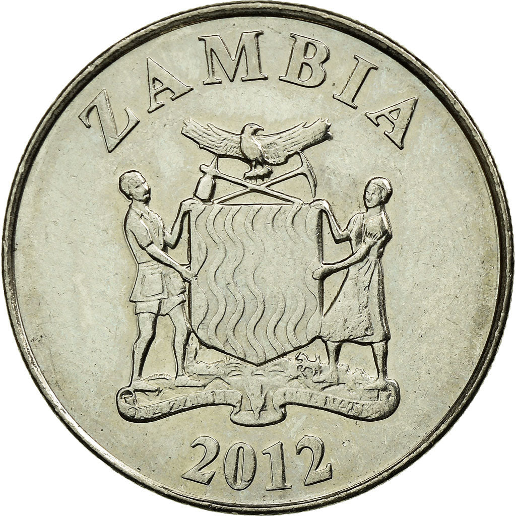Moneta, Zambia, Kwacha, 2012, British Royal Mint, BB, (Senza composizione)
