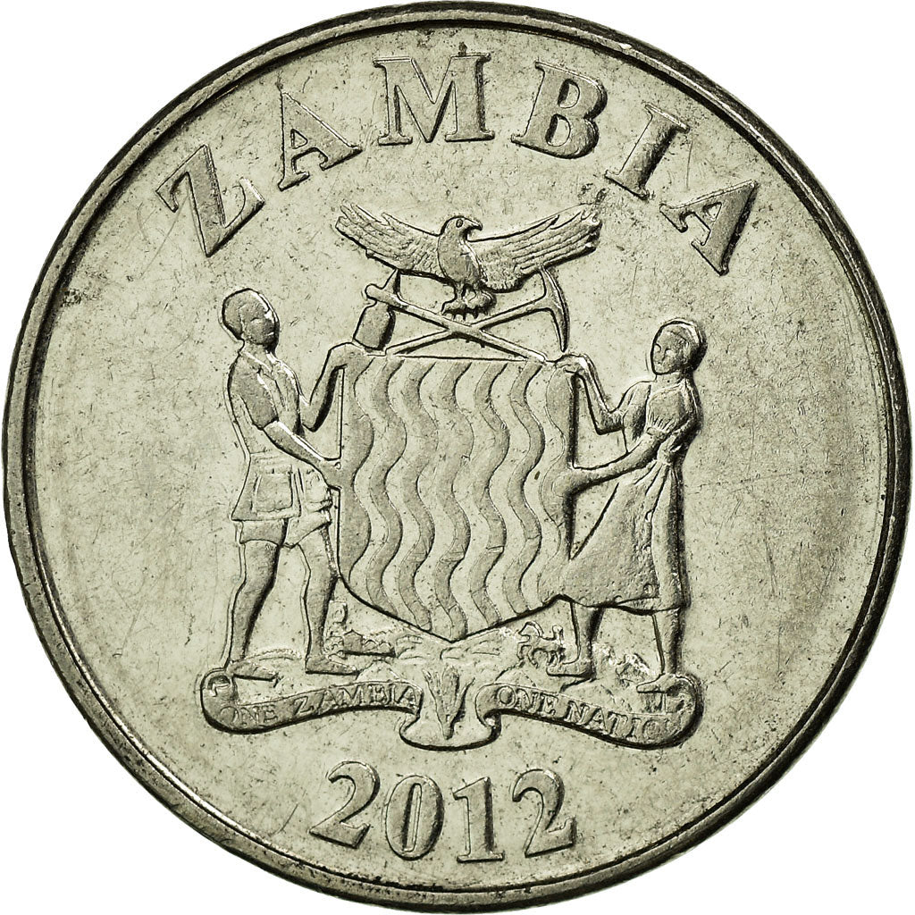 Münze, Sambia, 5 Ngwee, 2012, British Royal Mint, SS, (No Composition), KM:205