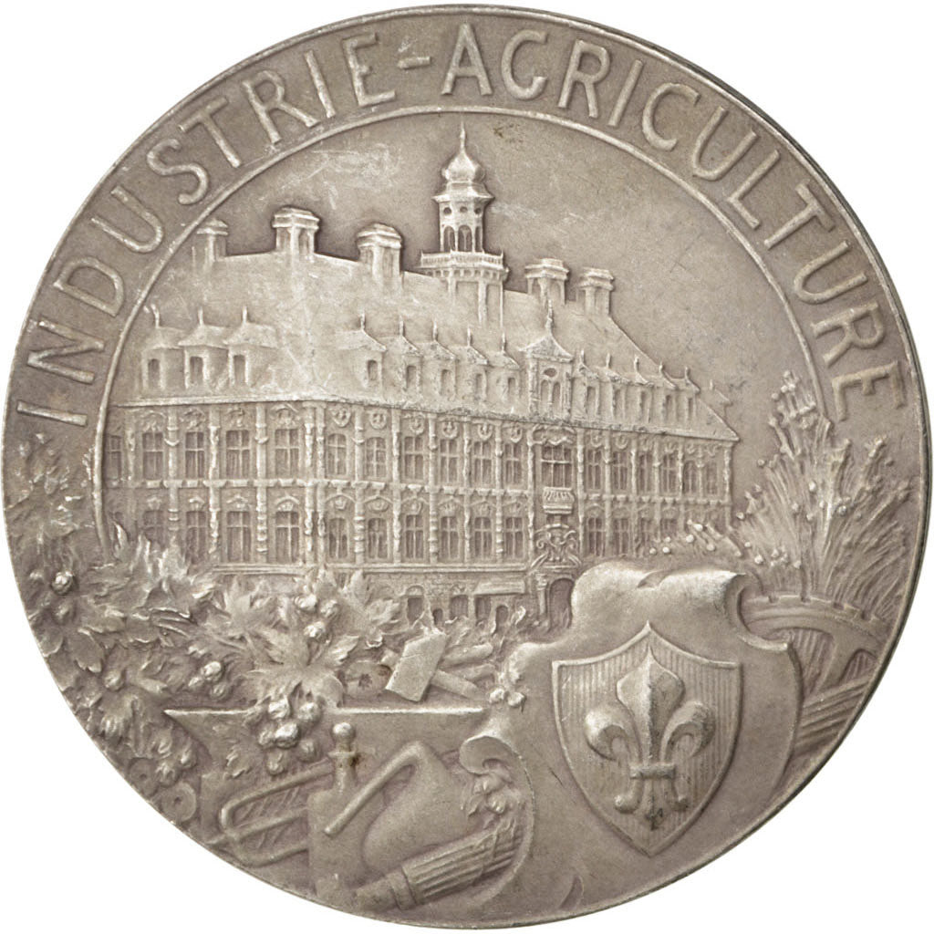 Frankrijk, Medal, French Third Republic, Business & industry, Lefebvre, ZF+