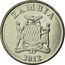 Coin, Zambia, 5 Ngwee, 2012, British Royal Mint, EF(40-45), (No Composition)