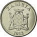 Coin, Zambia, 5 Ngwee, 2012, British Royal Mint, EF(40-45), (No Composition)