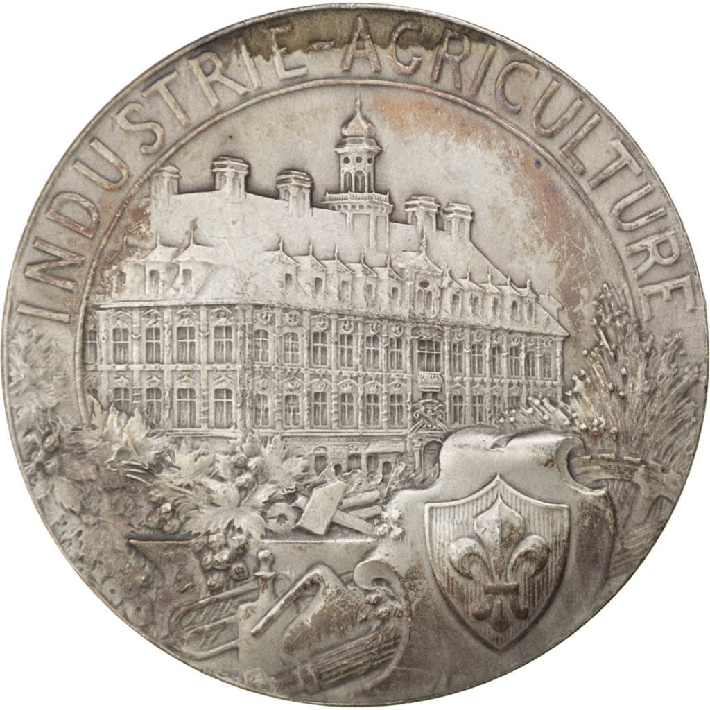 Frankreich, Medal, French Third Republic, Business & industry, Lefebvre, SS+