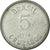 Coin, Brazil, 5 Cruzados, 1986, EF(40-45), Stainless Steel, KM:606