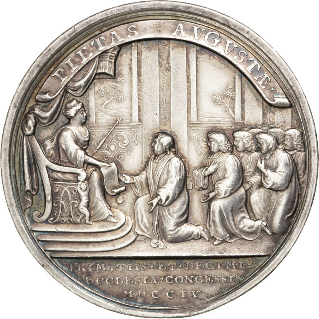 Great Britain, Politics, Society, War, Medal, AU(55-58), Silver, 45, 35.50