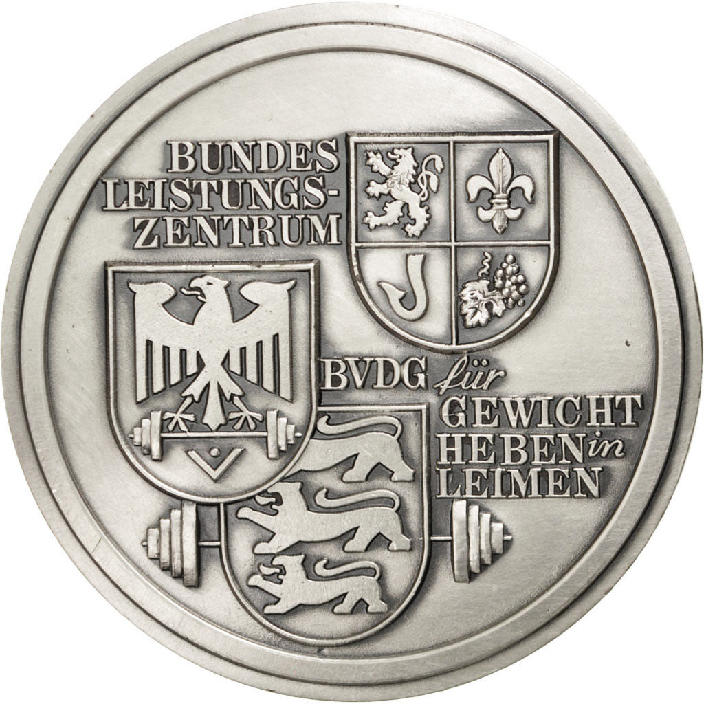 Germany, Sports & leisure, Medal, AU(55-58), Silver, 50, 46.40
