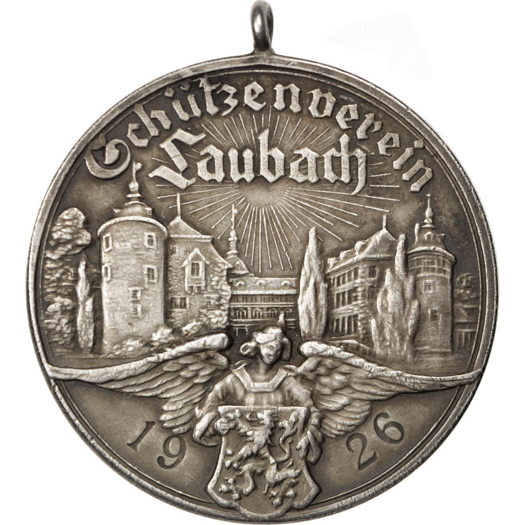 Deutschland, Medaille, Association de Tir, 1926, VZ, Silber