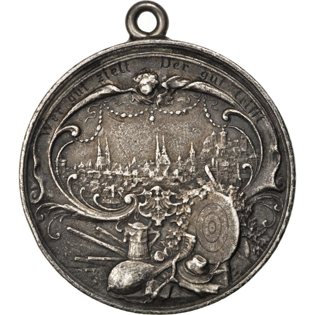 Germany, Medal, Sports & leisure, AU(50-53), Silver