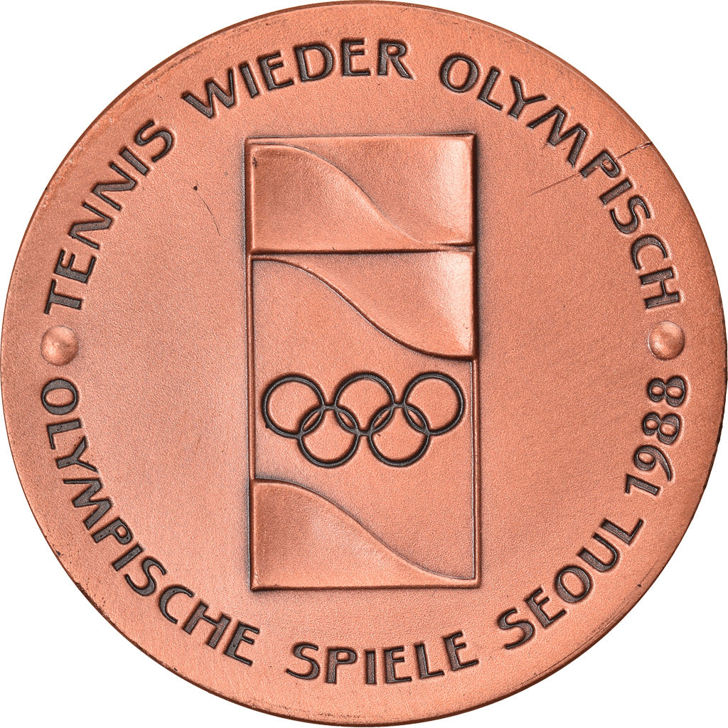 France, Médaille, Steffi Graf, Tennis, Jeux Olympiques de Séoul, 1988, SPL+