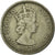 Monnaie, Etats des caraibes orientales, Elizabeth II, 25 Cents, 1965, TB+