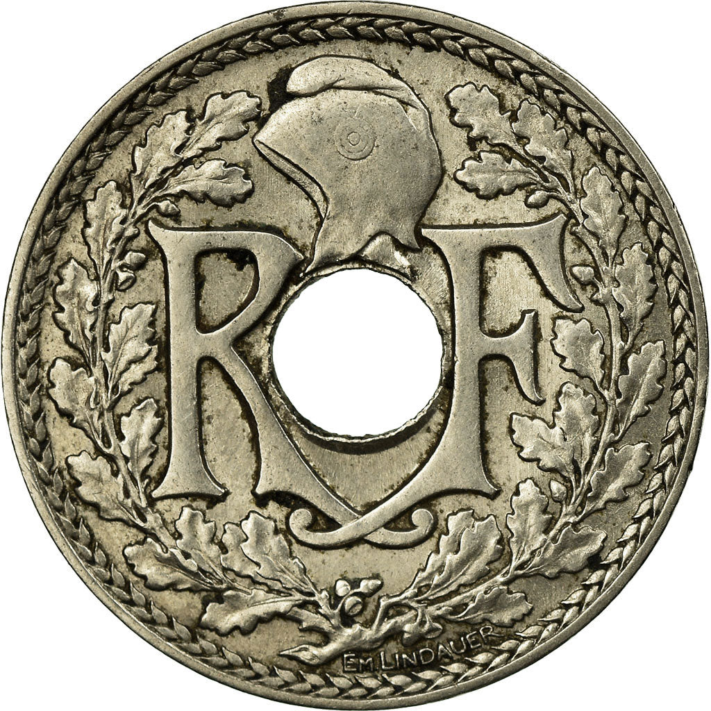 Monnaie, France, Lindauer, 25 Centimes, 1915, TB+, Nickel, Gadoury:379, KM:867