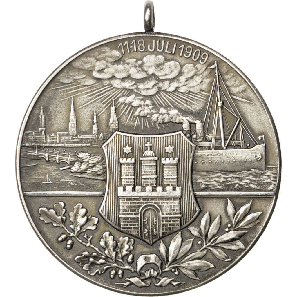 Germany, Politics, Society, War, Medal, AU(55-58), Silver, 41, 24.90