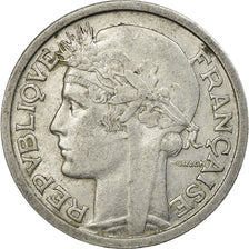 Coin, France, Morlon, 2 Francs, 1945, Beaumont - Le Roger, EF(40-45), Aluminum