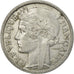 Coin, France, Morlon, 2 Francs, 1945, Beaumont - Le Roger, EF(40-45), Aluminum