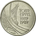 Moneda, Francia, Tour Eiffel, 5 Francs, 1989, Paris, MBC, Níquel, KM:968