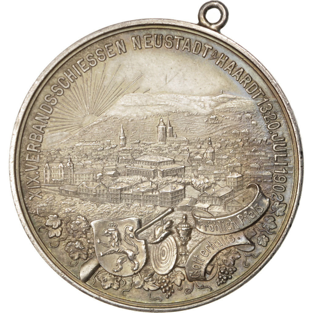 Germany, Sports & leisure, Medal, AU(55-58), Silver, 42, 32.70