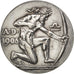 Germany, Medal, Politics, Society, War, AU(55-58), Silver