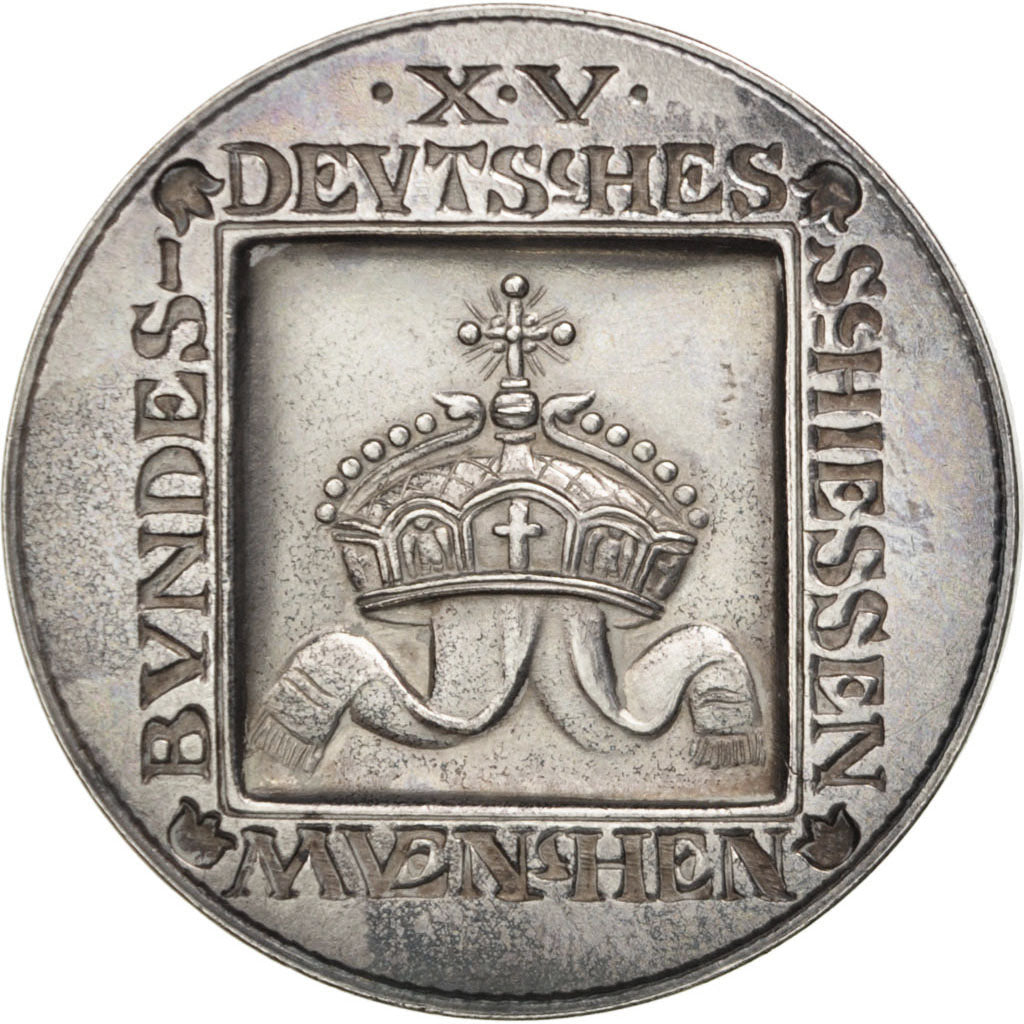 Germany, Medal, Politics, Society, War, AU(55-58), Silver