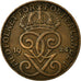 Coin, Sweden, Gustaf V, 2 Öre, 1924, EF(40-45), Bronze, KM:778
