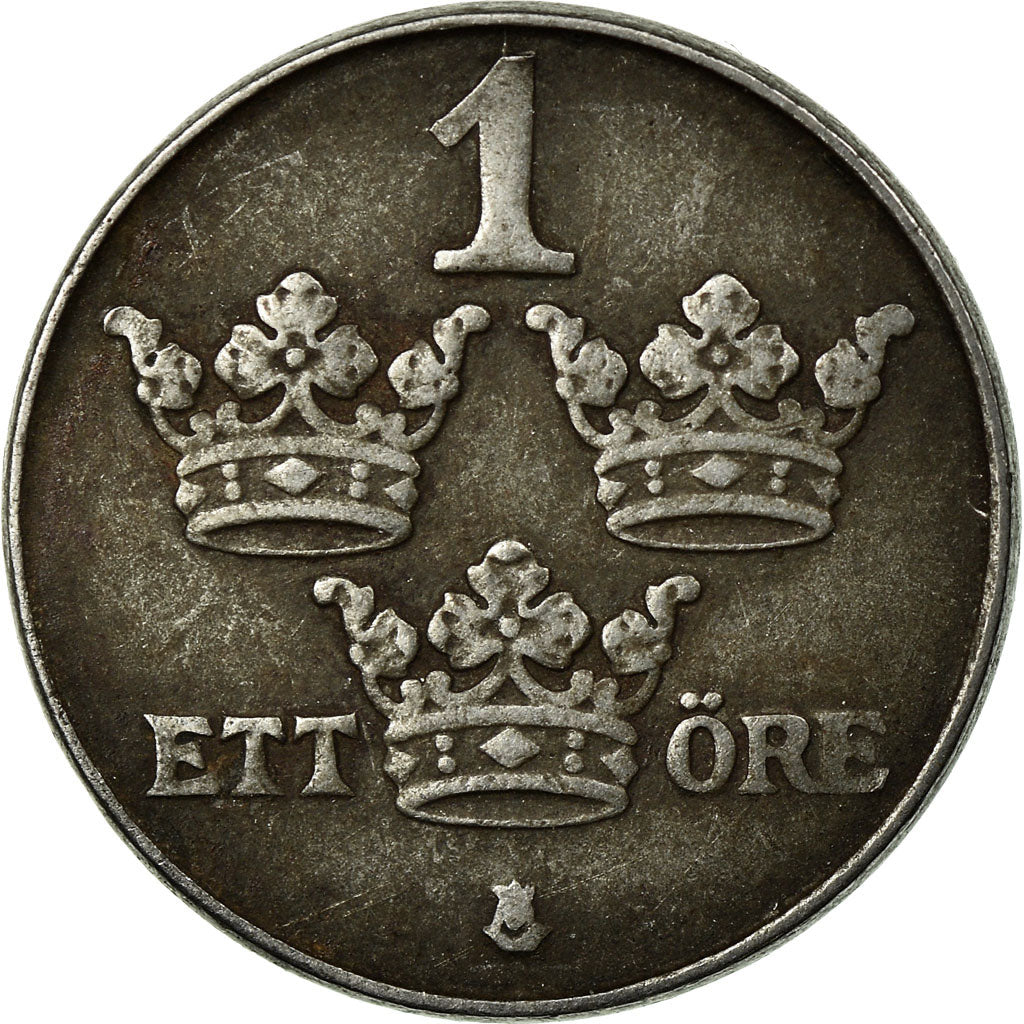 Moneta, Svezia, Gustaf V, Ore, 1950, MB+, Ferro, KM:810