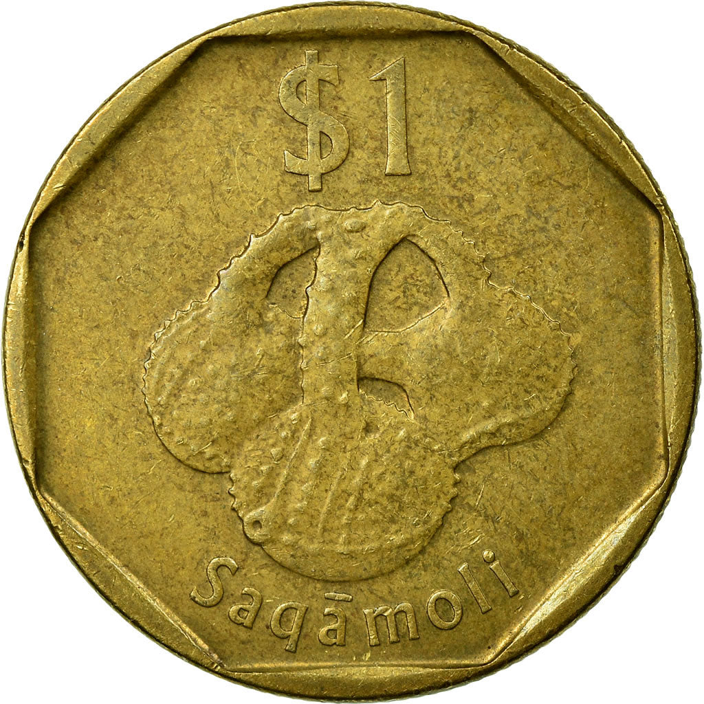 Coin, Fiji, Elizabeth II, Dollar, 2012, Royal Canadian Mint, Ottawa, VF(30-35)