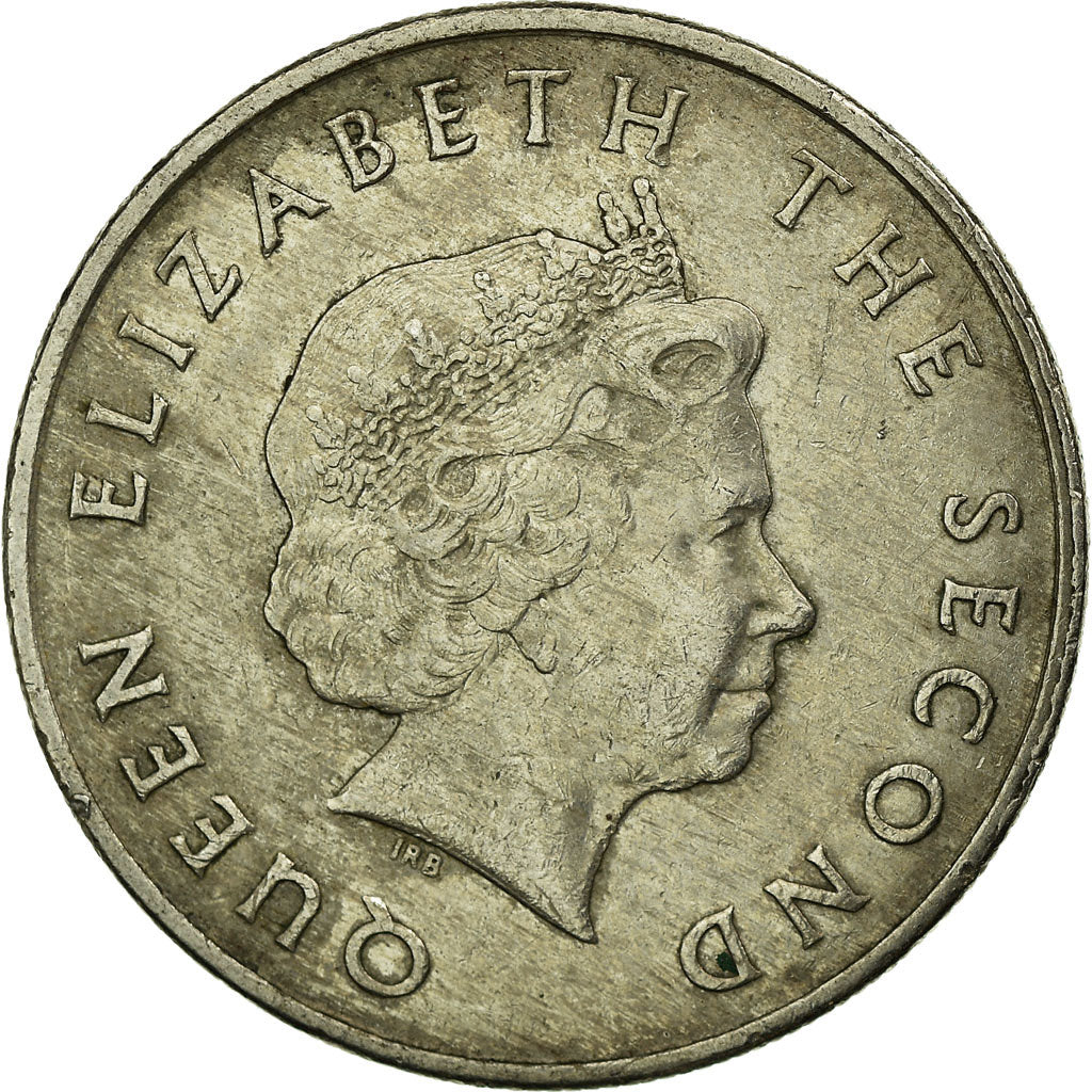 Munten, Staten van de oostelijke Caraïben, Elizabeth II, 25 Cents, 2007