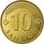 Monnaie, Latvia, 10 Santimu, 2008, TTB, Nickel-brass, KM:17