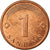 Monnaie, Latvia, Santims, 2008, TTB, Copper Clad Steel, KM:15
